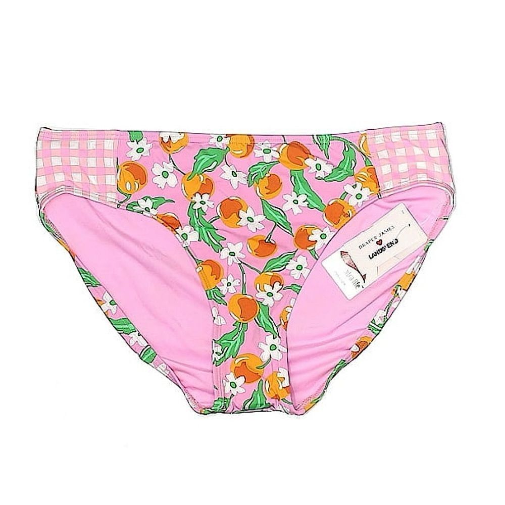 Draper James x Lands' End Mid Waist Bikini Bottom Size 8 • NEW WITH TAGS• - Picture 4 of 11